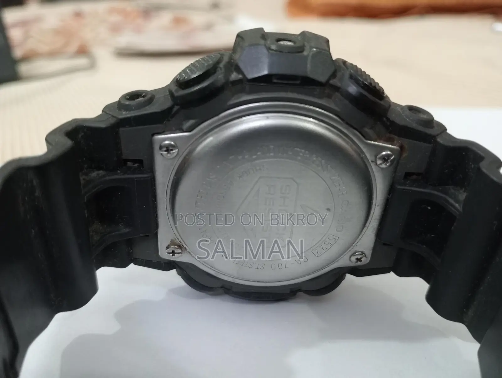 Casio G-Shock Ga-700-1b (Matte Black)