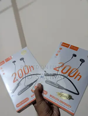 “200 Hours Battery Wireless Neckband Earphones ”