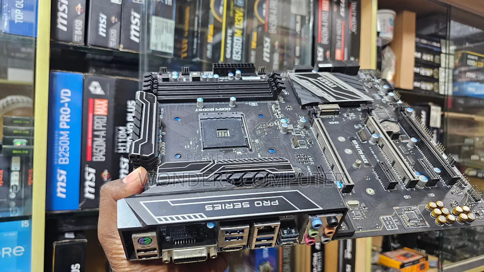 MSI X370 SLI PLUS AM4 AMD ATX Gaming Proffesional Motherboard