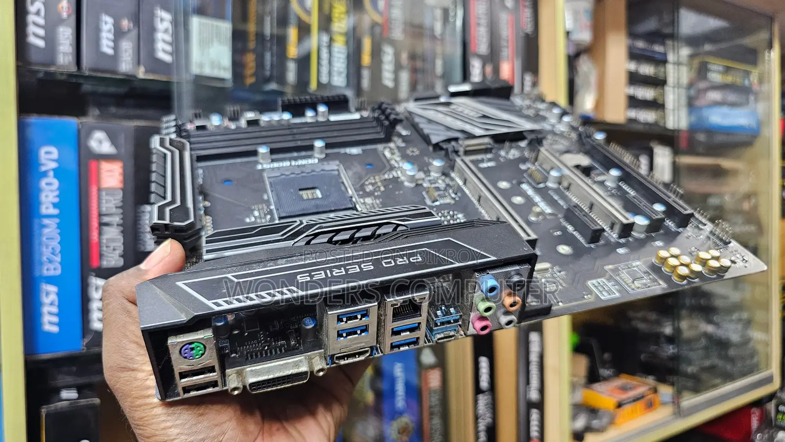 MSI X370 SLI PLUS AM4 AMD ATX Gaming Proffesional Motherboard