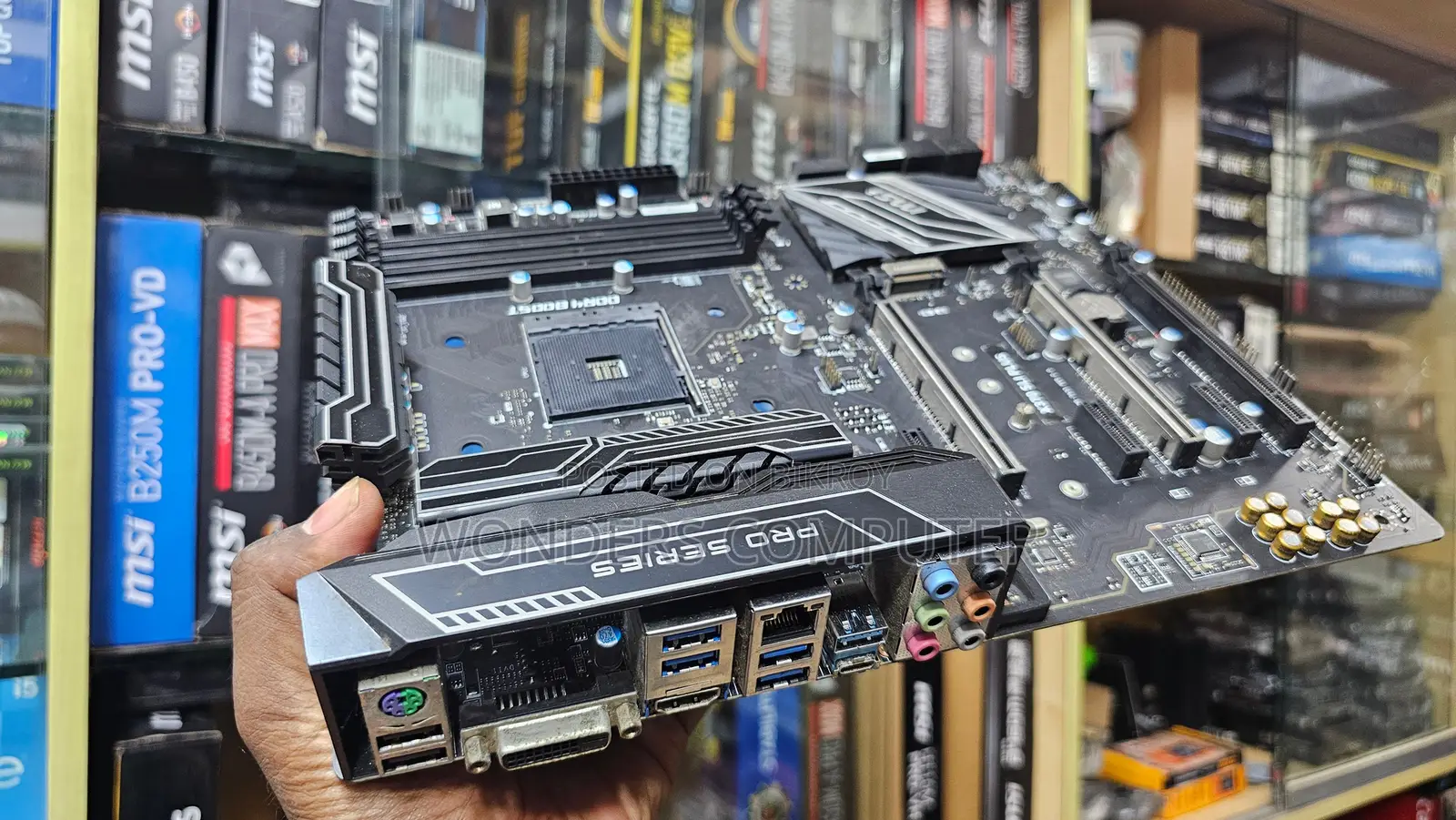 MSI X370 SLI PLUS AM4 AMD ATX Gaming Proffesional Motherboard