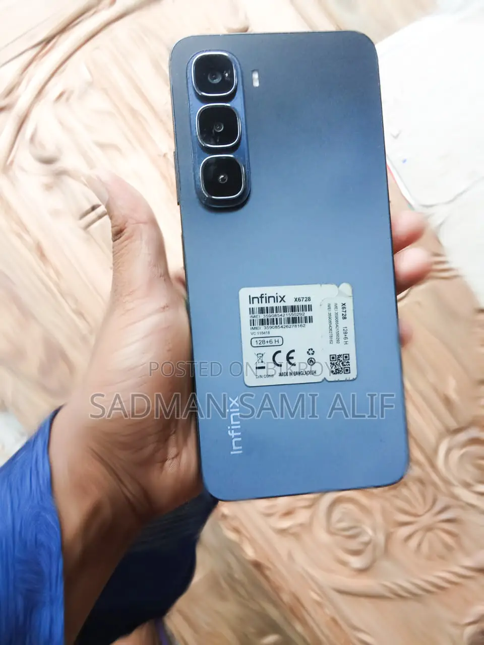 Infinix Hot 60i Blue (Used)