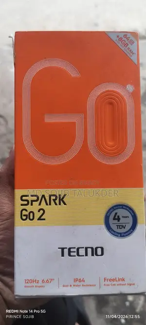 Tecno Spark GO 2 . (Used)