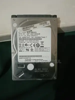 Toshiba 750GB Laptop HDD