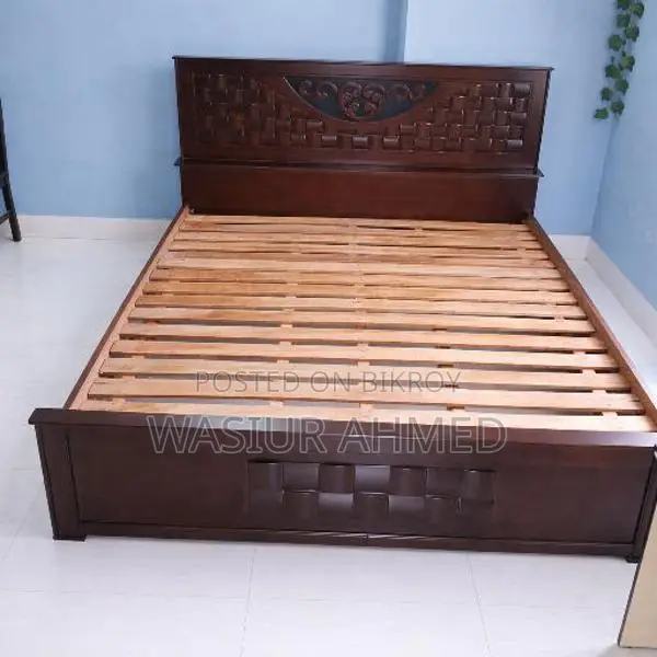 ৬ফিট / ৭ ফিট খাট টা বিক্রি হবে, 3d Canadian Wood