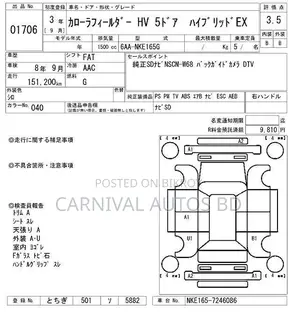 Toyota Fielder EX HYBRID 2021