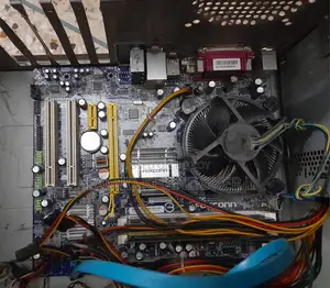 G41 Foxconn Motherboard, 2+2 Gb Ram,dual Core Processor, Cooling Fan