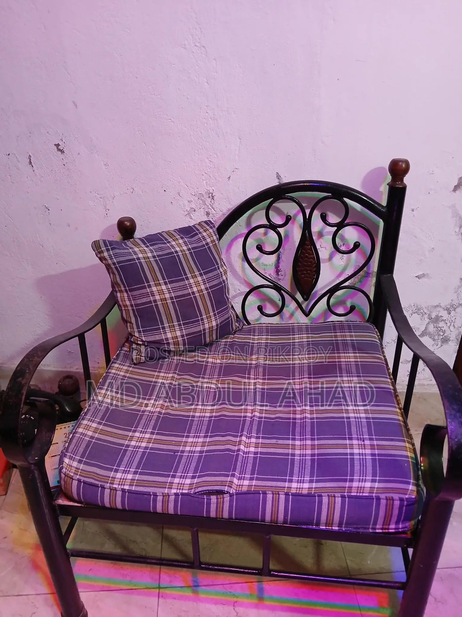 Iron Sofa Set
