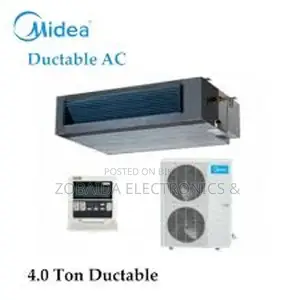 MIDEA ডাক্ট টাইপ-৪-টন-এসি যেকোনো ব্র্যান্ডের এসি পাওয়া যায়।