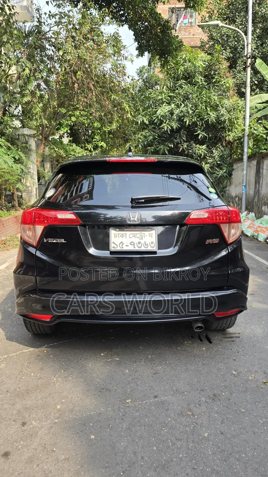 Honda Vezel 1.5 2WD 2016 Black