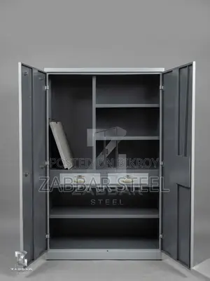 Two-Door Steel Almirah — A Simple, Sturdy, and Stylish Solution!