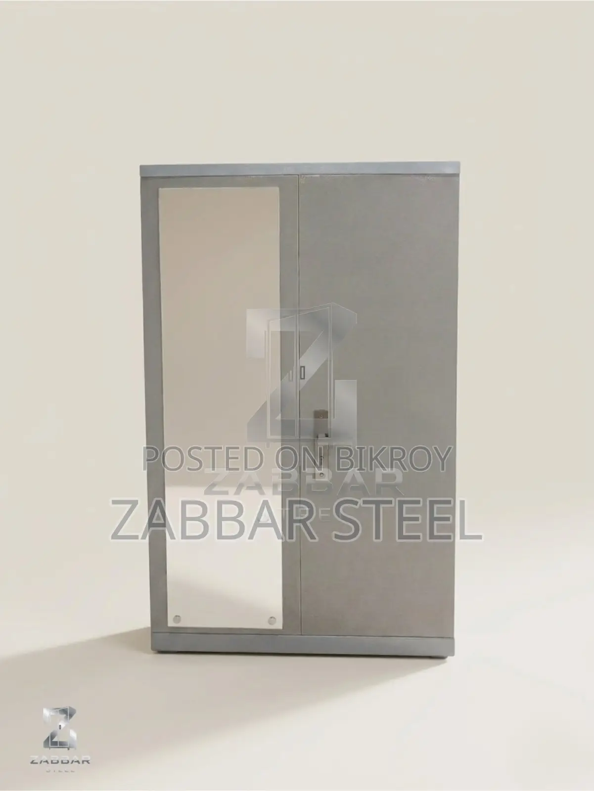Two-Door Steel Almirah — A Simple, Sturdy, and Stylish Solution!