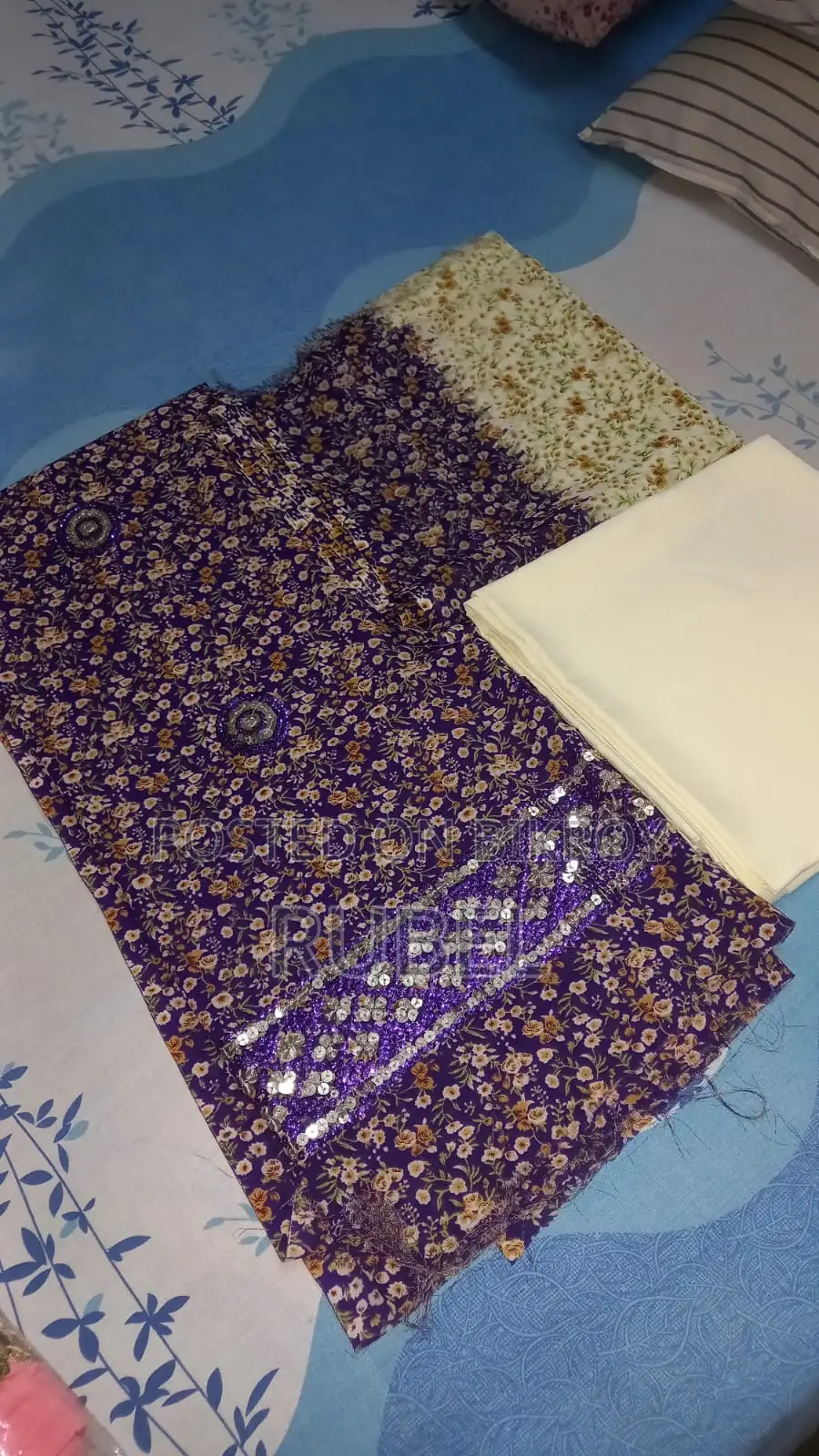 Saree 3-Piece Set New, Imported from UK