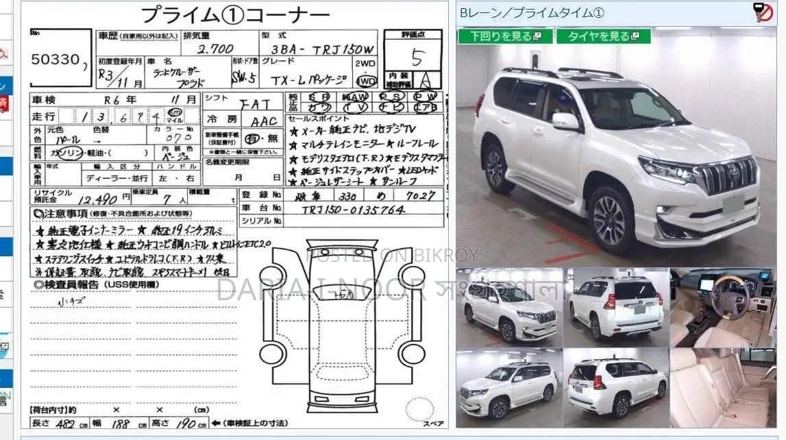 Toyota Prado . 2021