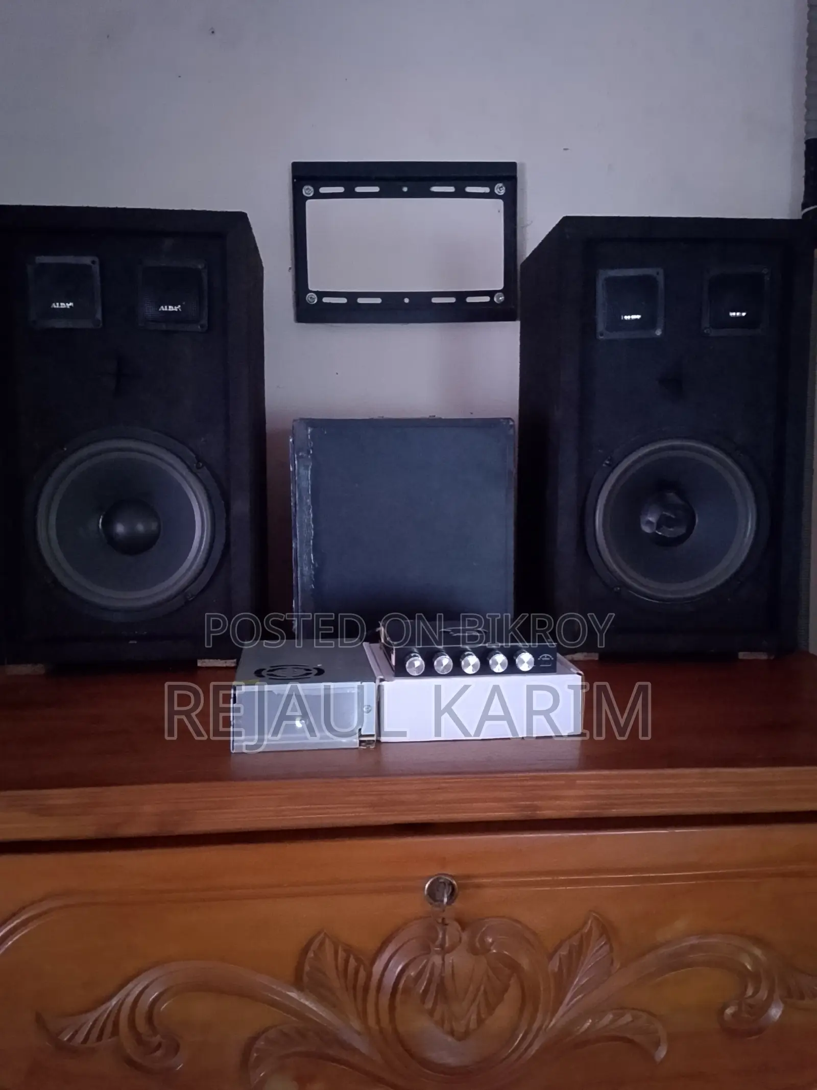 2:1 Class D Amplifier Zk- As21 With Sound System