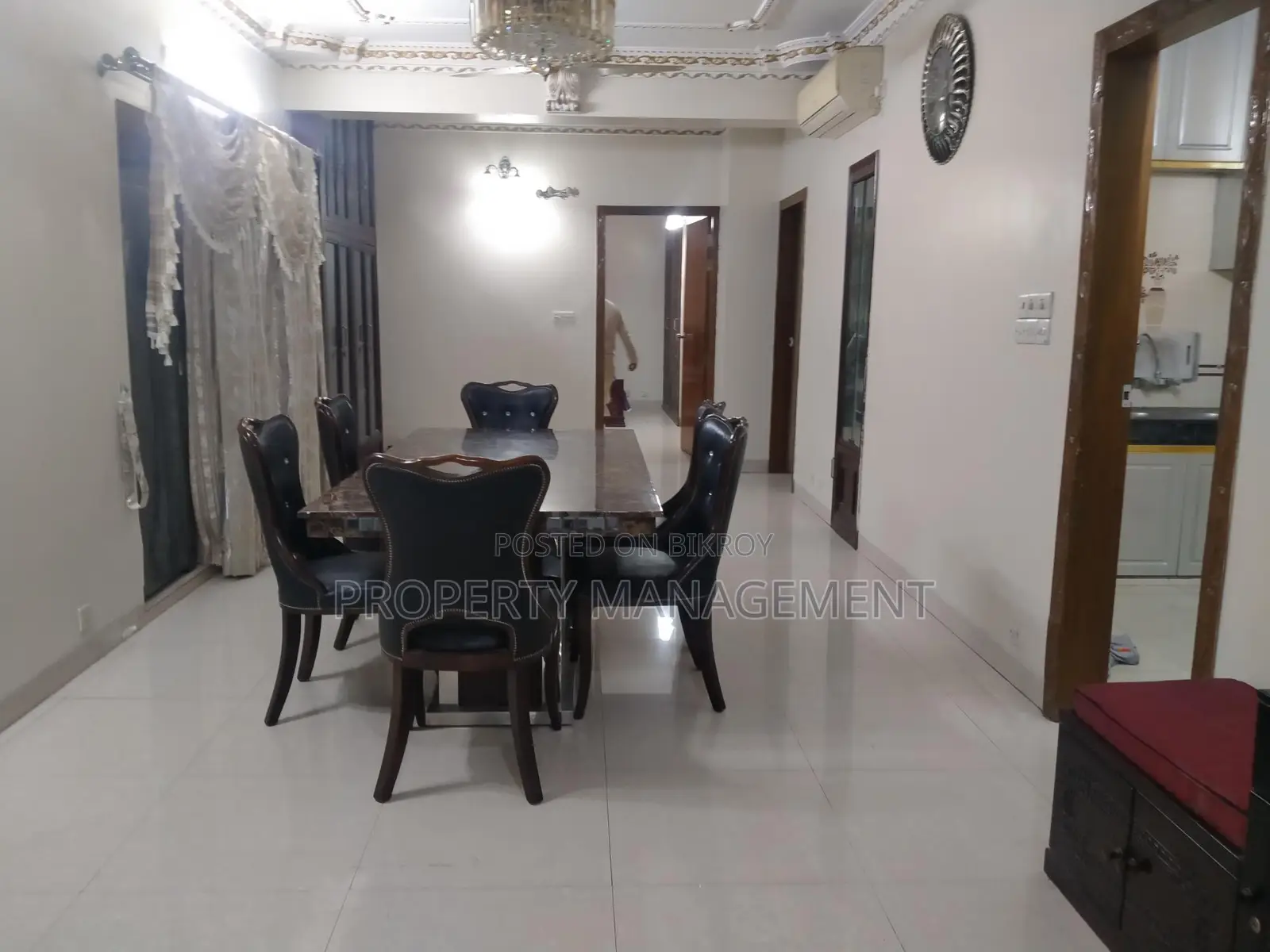 2250 sft full furnished apartment rent in banani