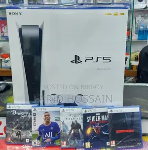 ওয়ারেন্টিসহ ব্র্যান্ড নিউ পিএস৫ স্লিম ইউকে রিজিয়ন পাওয়া যাচ্ছে