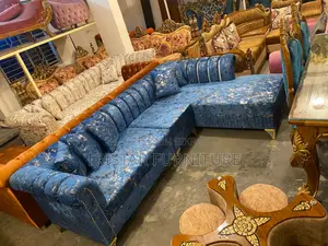 অসাধারণ চমৎকার ডিজাইনের এল টাইপ সোফা সেট
