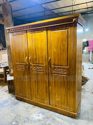3 Door Wooden Almirah