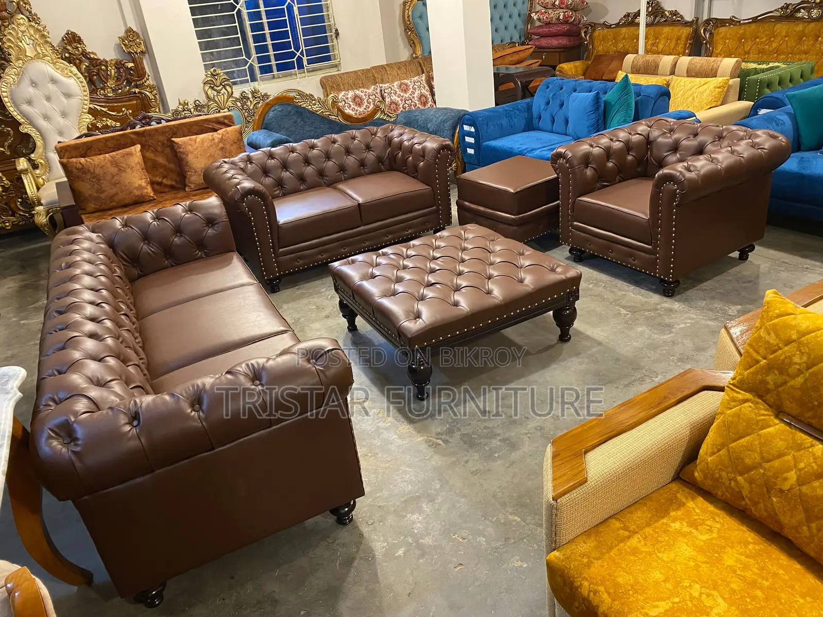 Five seater sofa set