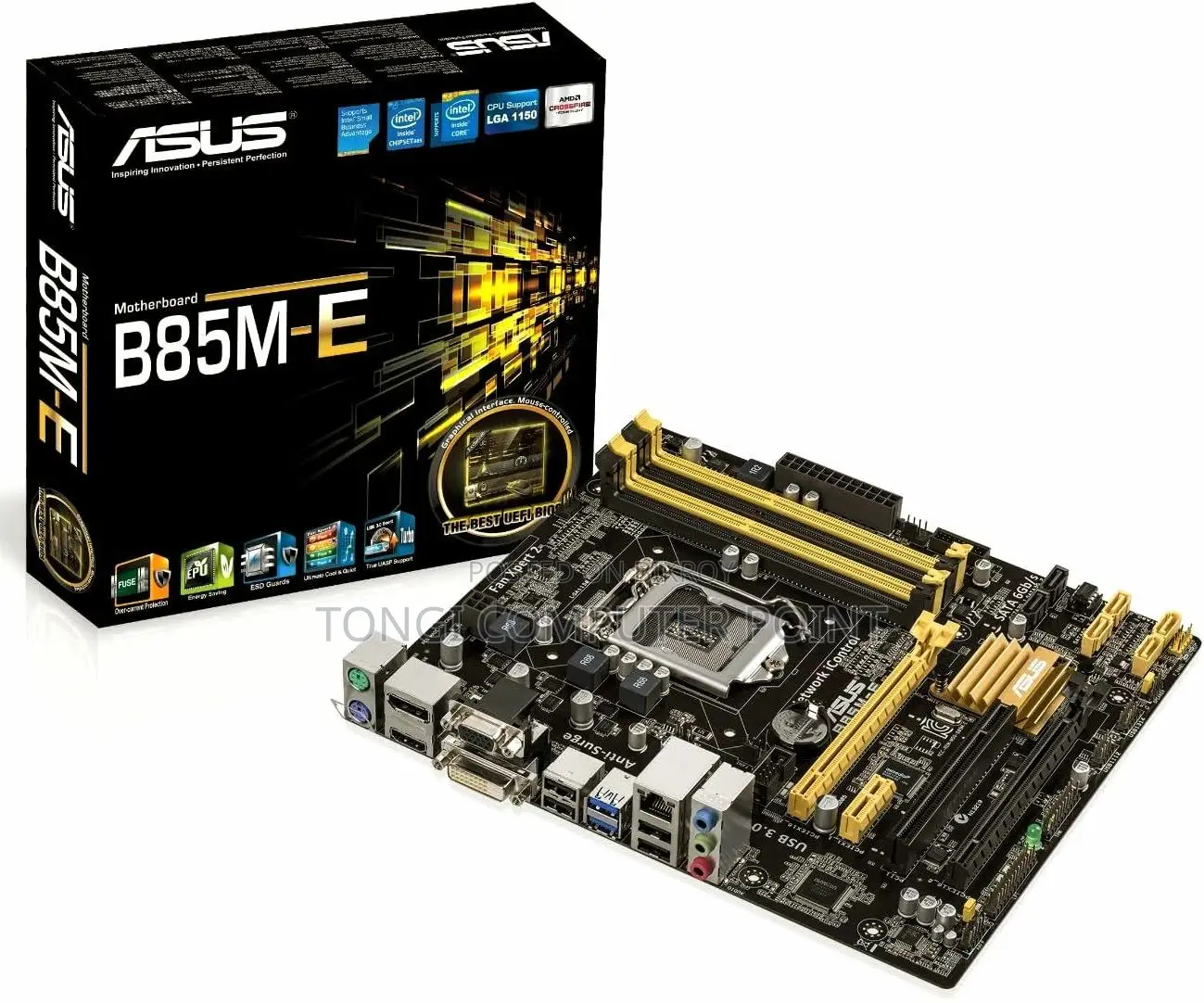 Asus b85m with hdmi port 1 বছ‌রের ওয়া‌রে‌ন্টি