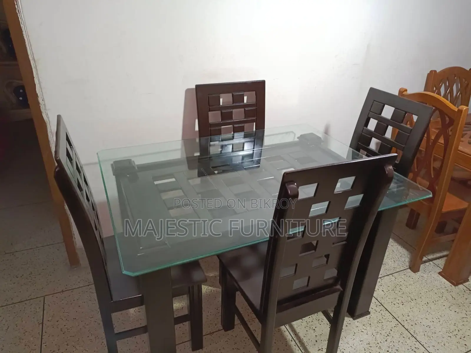 DINING SET MALAYSIAN MDF. M # 6357