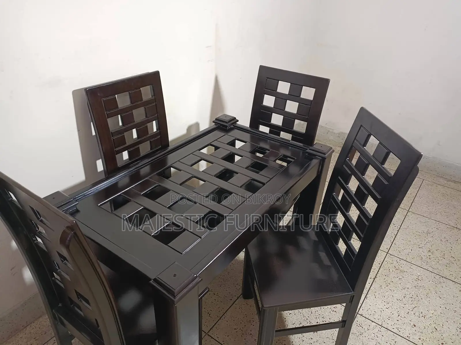 DINING SET MALAYSIAN MDF. M # 6357
