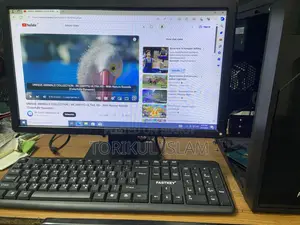কম্পিউটারস ফুল সেট ডেল মনিটর সহ