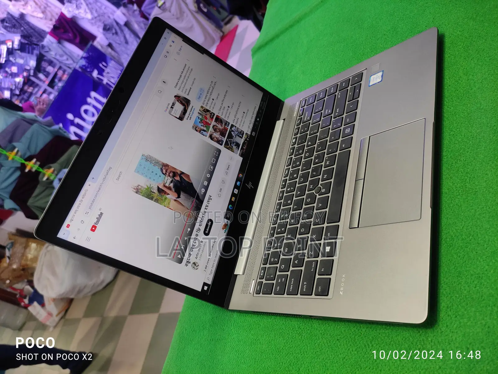 HP Zbook 14u G6 8gen: i5 Touch skin (new condition)