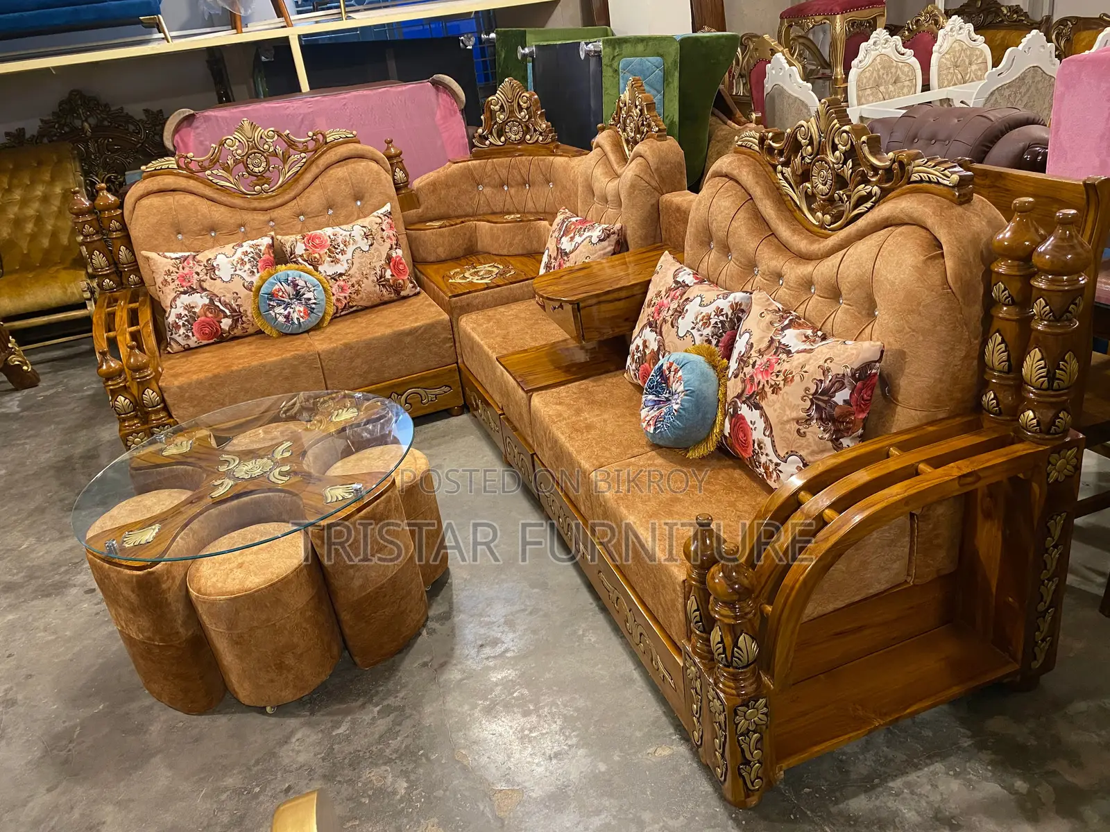 Modern Corner Sofa Set SL309F