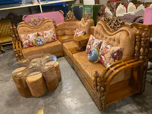 আধুনিক কর্নার সোফা সেট Sl309f