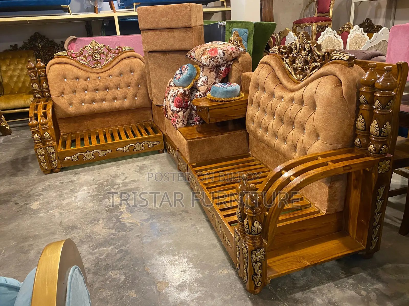 Modern Corner Sofa Set SL309F