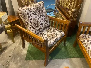 মডার্ন সেগুন কাঠের সোফা সেট