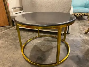 স্টাইলিশ রাউন্ড শেপ সেন্টার টেবিল