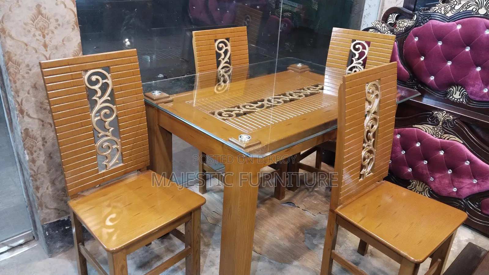 নতুন ডাইনিং সেট মালয়েশিয়া। মডেল # ৬১৫১