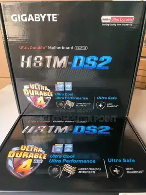 New (with box) gigabyte /Asus h81 motherbord 1 year warenty