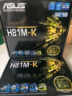 New (with box) gigabyte /Asus h81 motherbord 1 year warenty