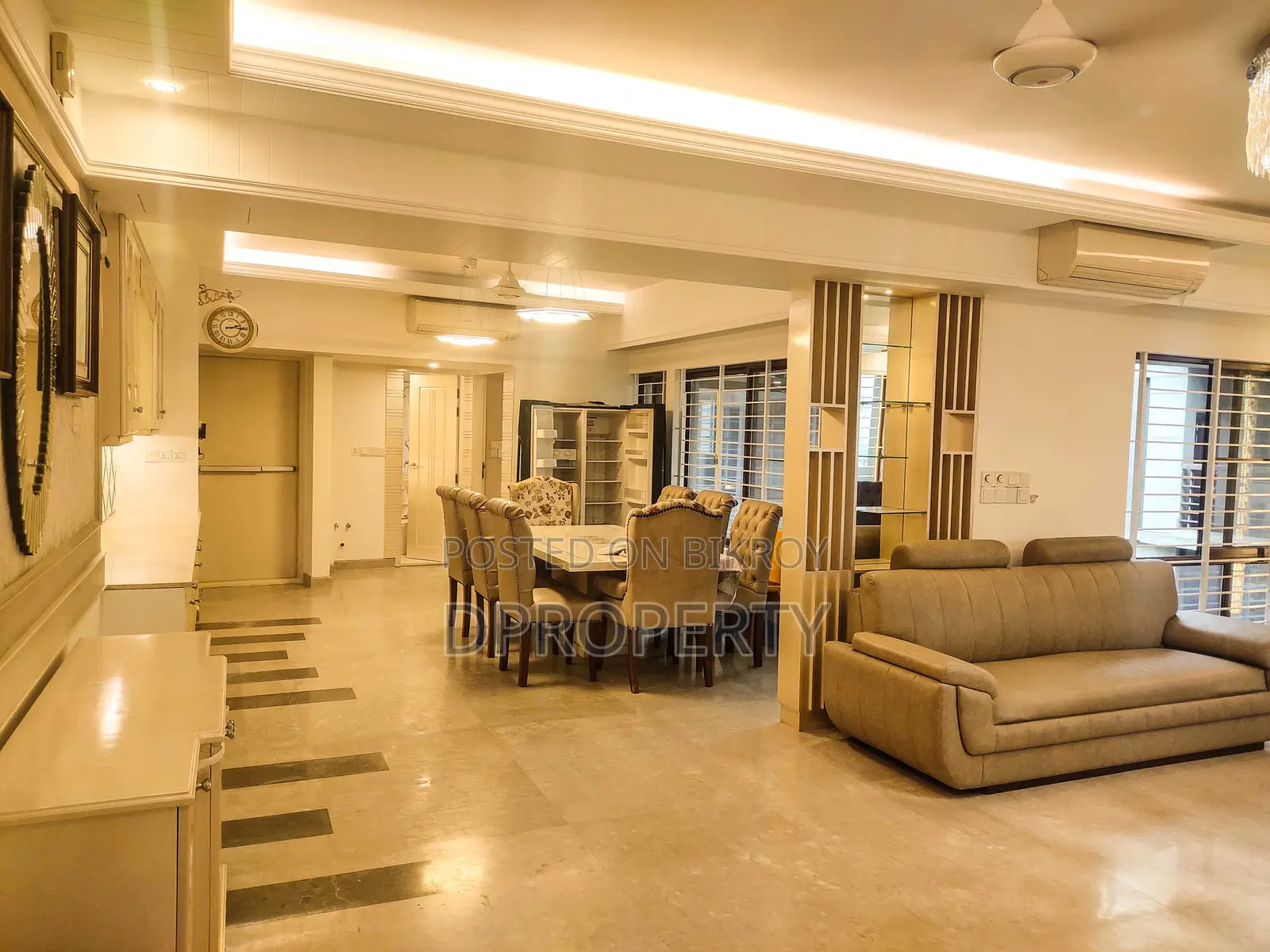 4500 SFT Luxurious Full Furnished South face Apartment Rent at 10 floor