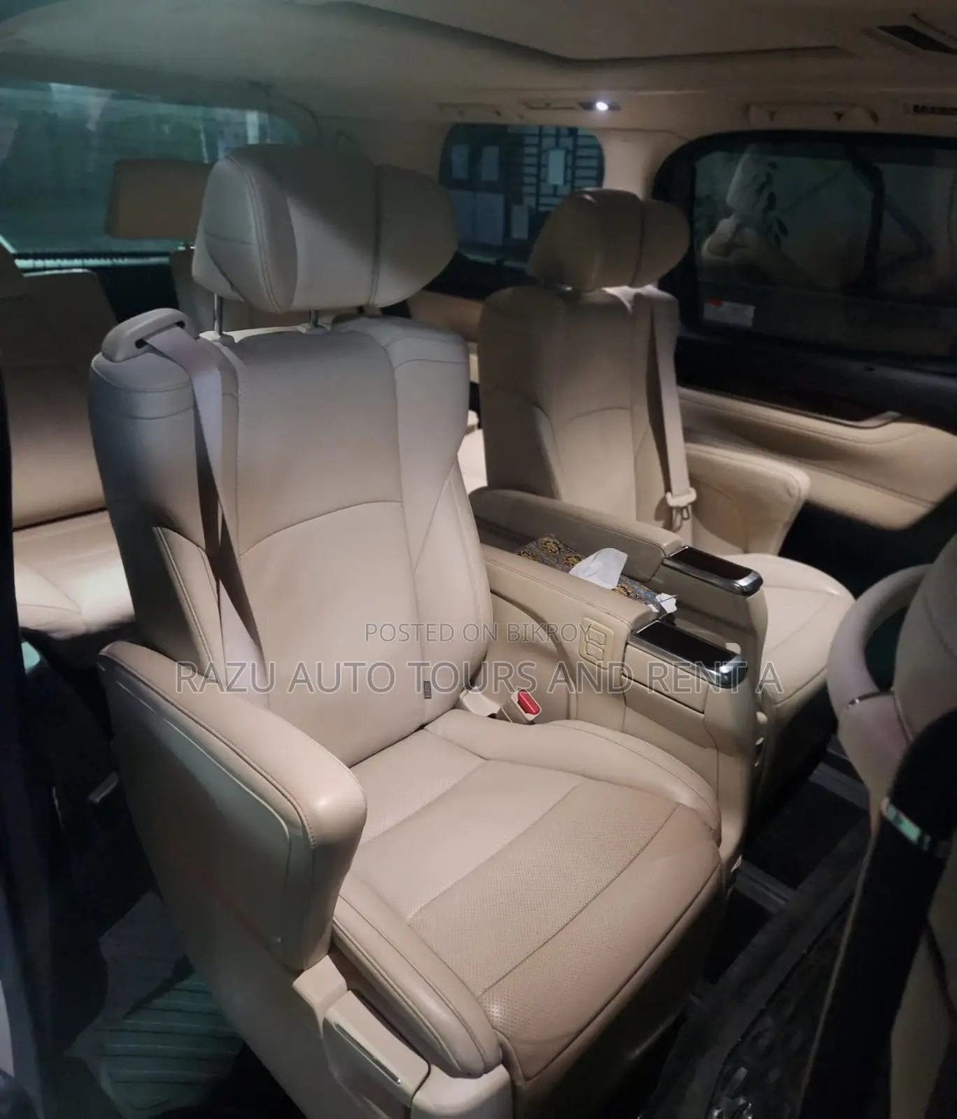 Alphard Business Class For Rent
