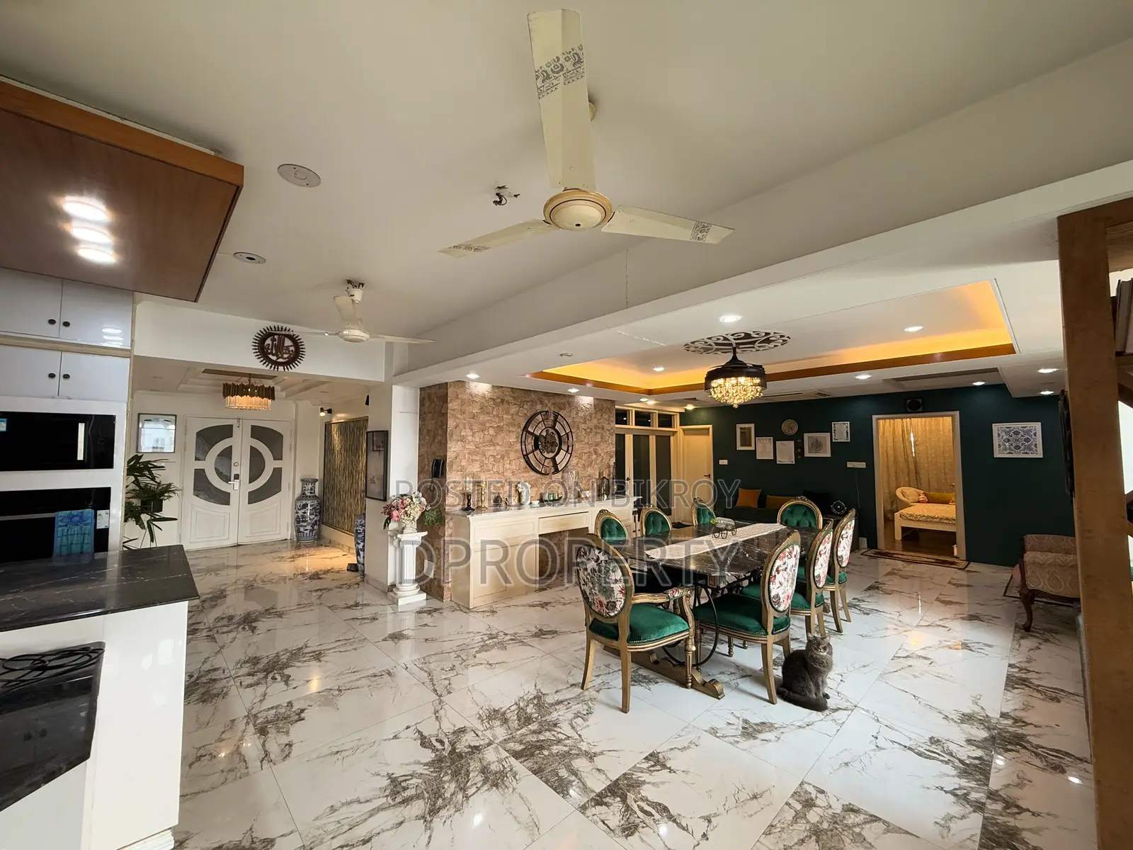 3400 Sft Luxurious Full Furnished Apartment 9th Floor For Rent