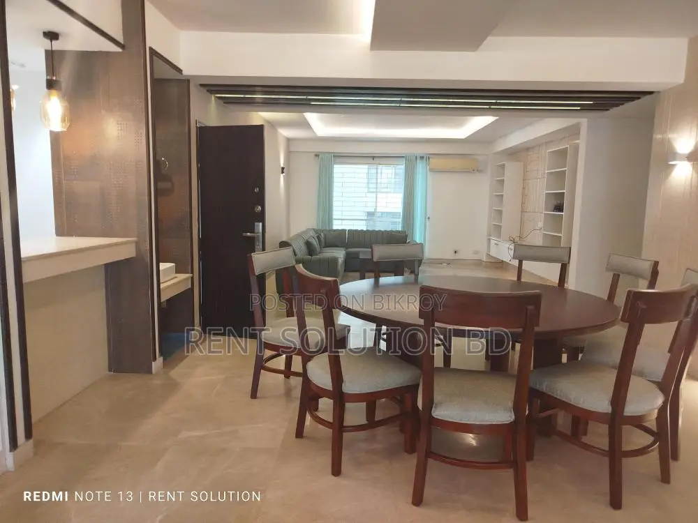 Gorgeously Fully Furnished Apartment Baridhara Diplomatic Zone