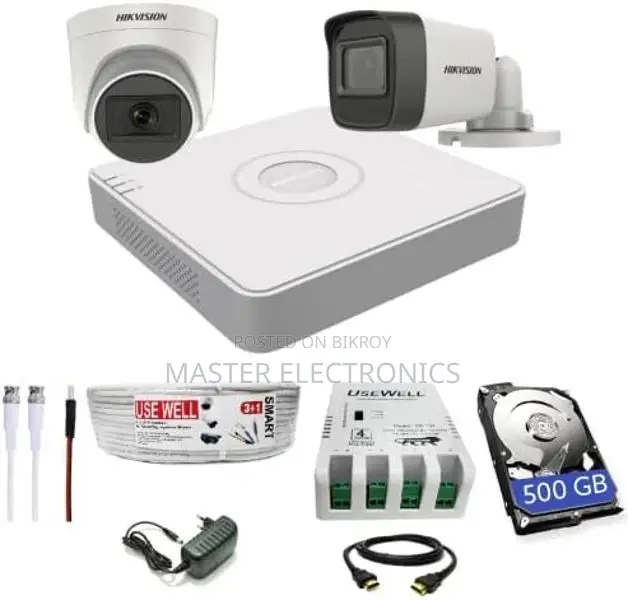 UNV/Hikvison CCTV 2 Camera 📦 Package