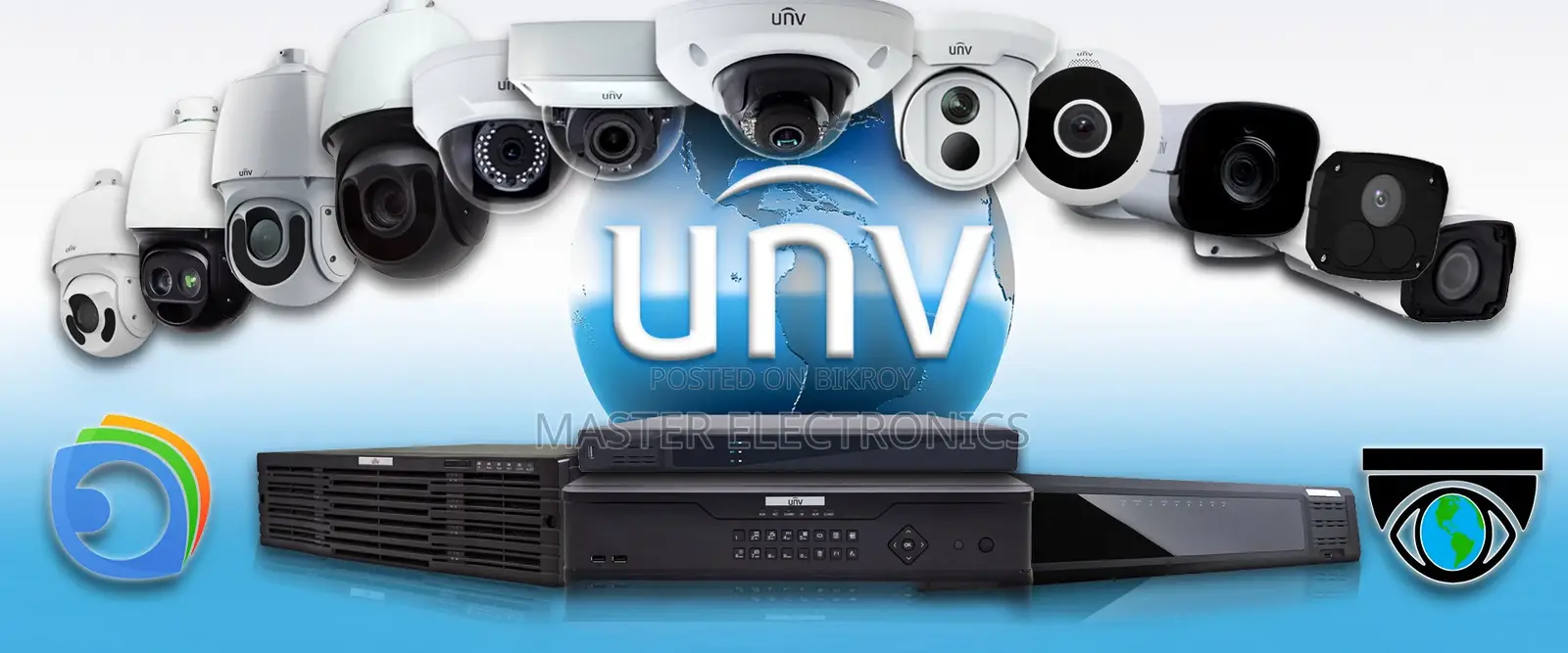 UNV/Hikvison CCTV 2 Camera 📦 Package