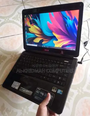 Asus Dual Core Laptop, 2GB RAM, 250GB Hard Disk.