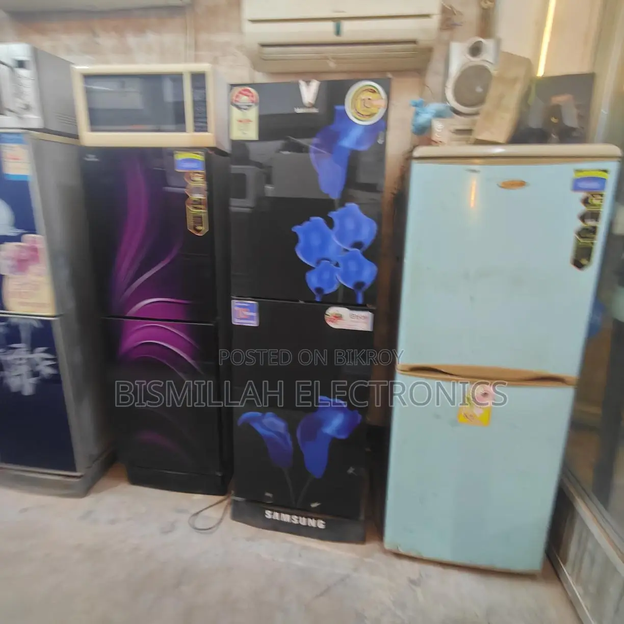 Samsung 14 cft glass door new product
