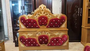 New Bed 5/7 Feet Marton Velvet. M # 9054