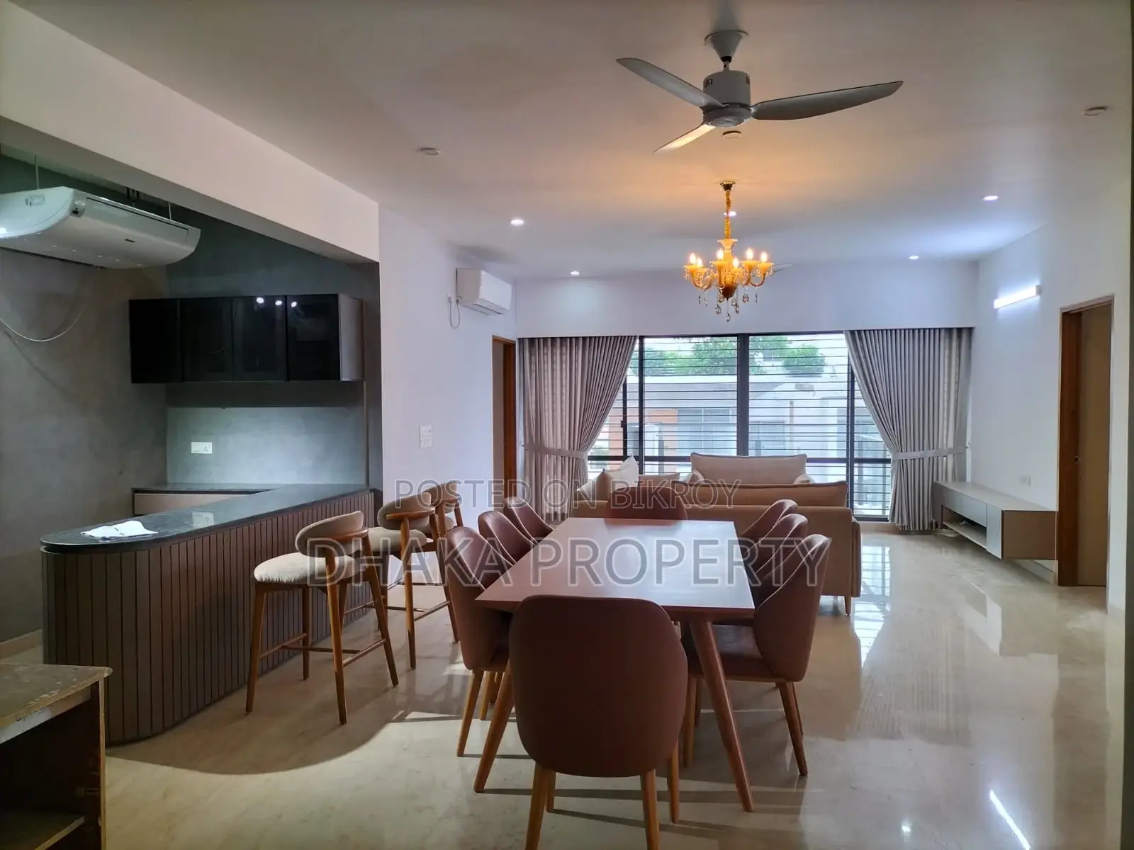 Full-Furnished 4 Beds Premium Quality Apartment Rent in Baridhara