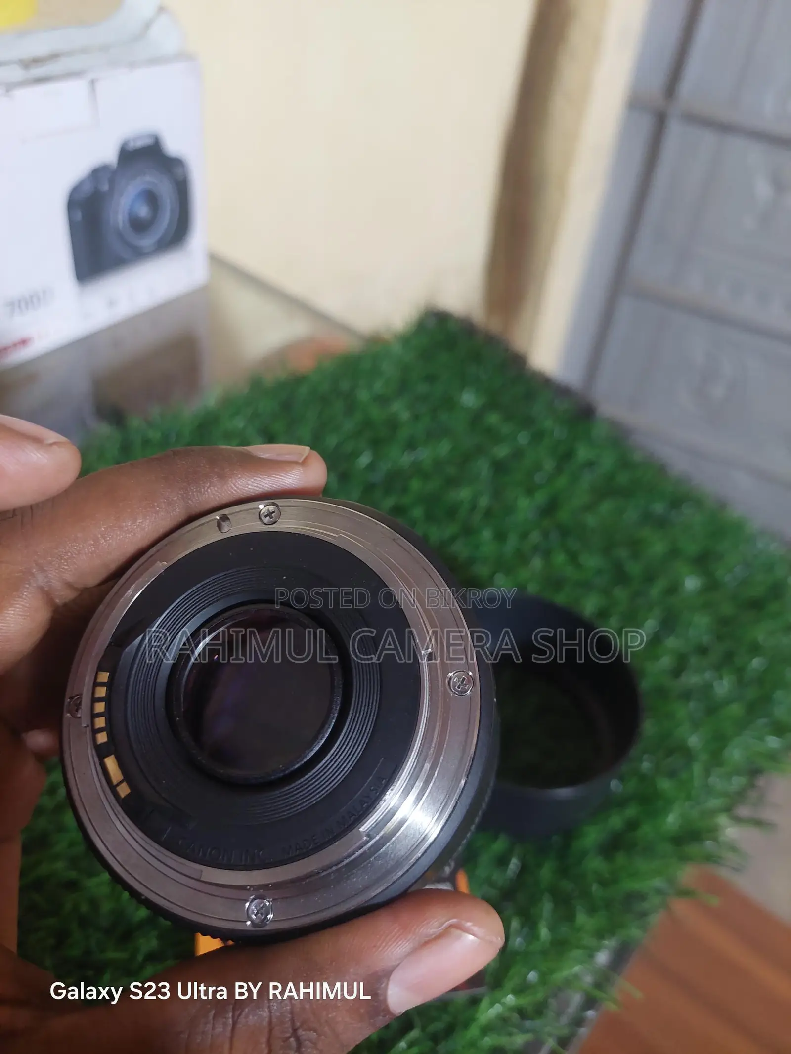 Canon 50mm prime STM lens 1.8 in excellent condition