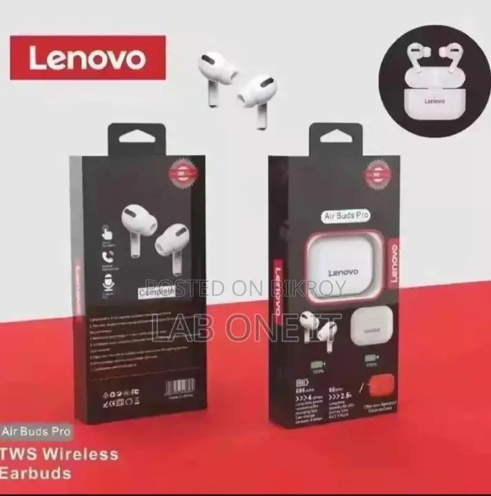 🔰Lenovo Air Pods Pro🔰Warranty 7 Deys🔰