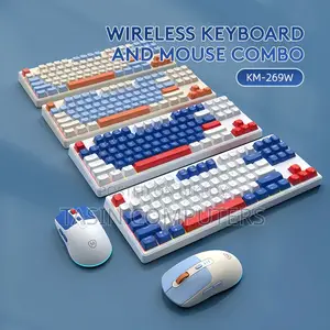 Micropack KM-269W Rainbow RGB Wireless Keyboard & Mouse Combo